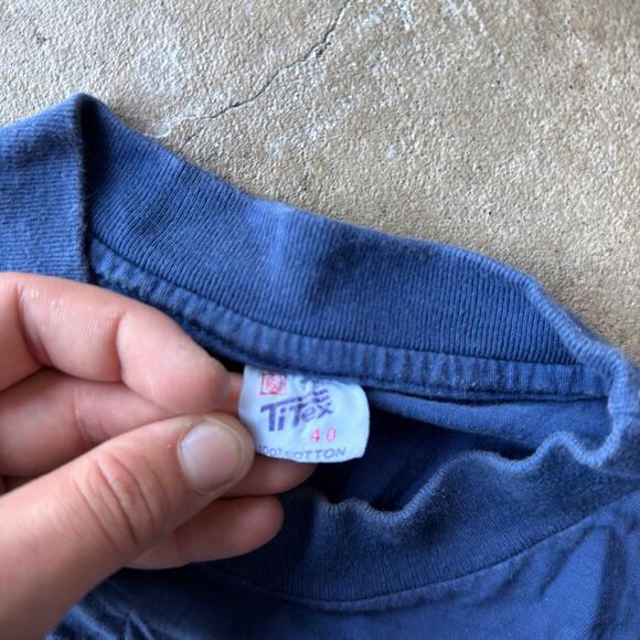 VINTAGE 80S FUNNY YAK AND YETI NEPAL CROPPED FEMME BABY TEE FITS WOMENS MEDIUM - Picture 4 of 5